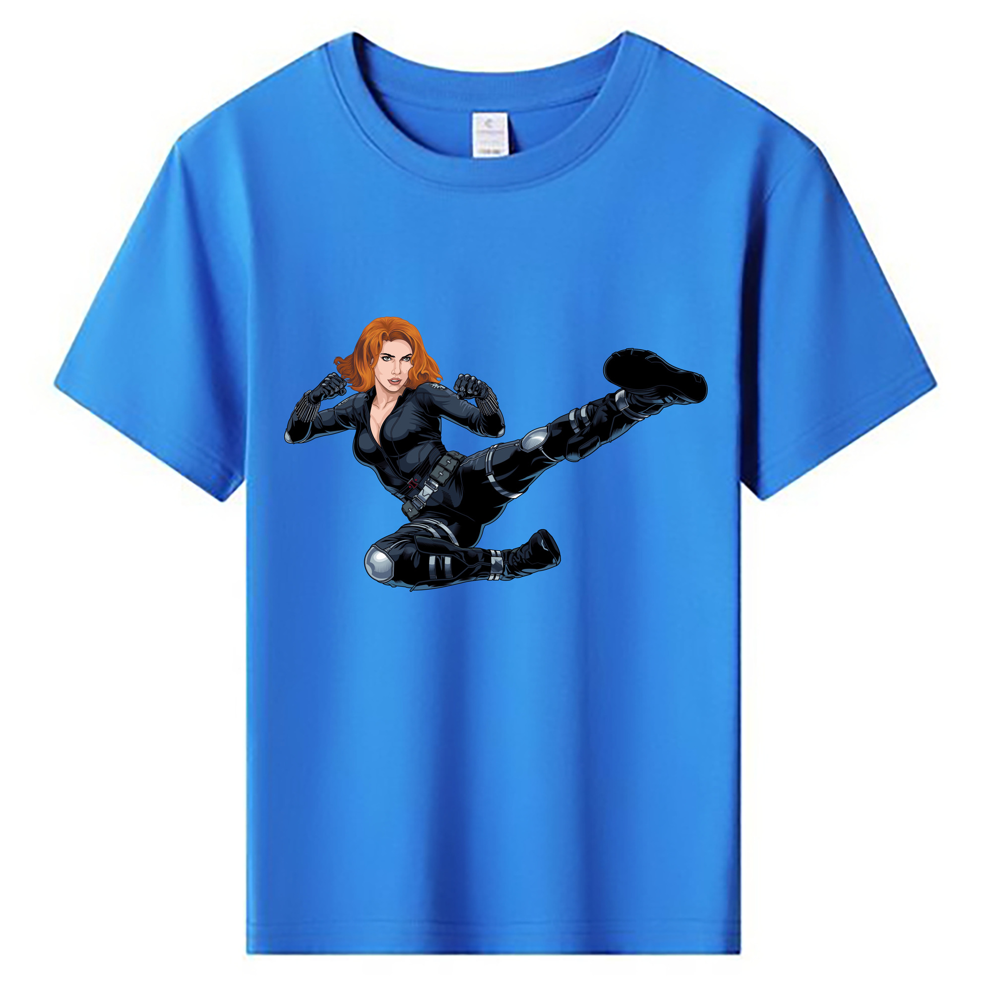 （画像用） アベンジャーズ The Avengers 綿100％キッズTシャツ（フロントプリント）